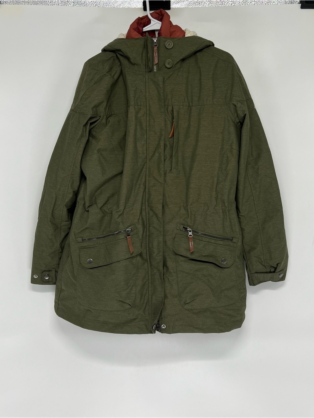 Columbia interchange 2 piece parka jacket XL